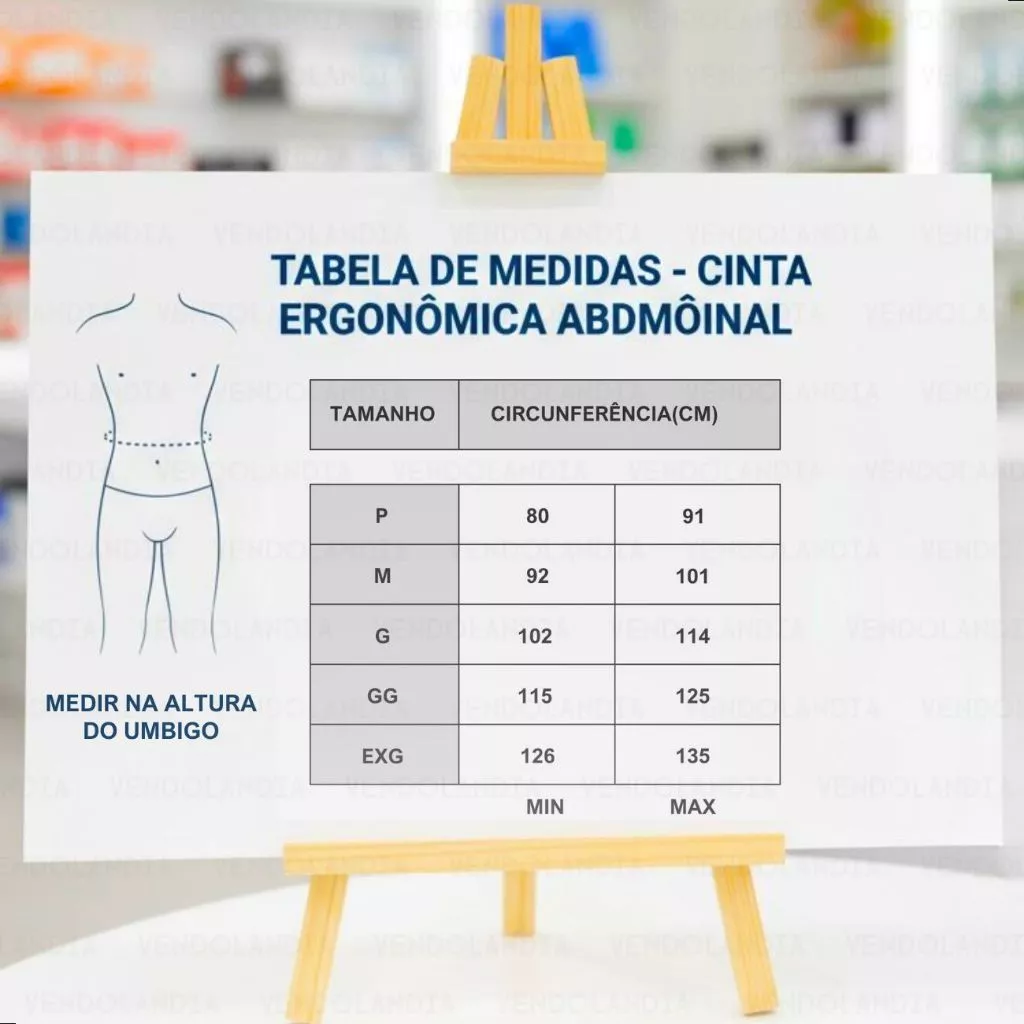 Cinta Lombar Ergonômica