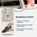 Palmilha Ortopédica Magnética Anatômica