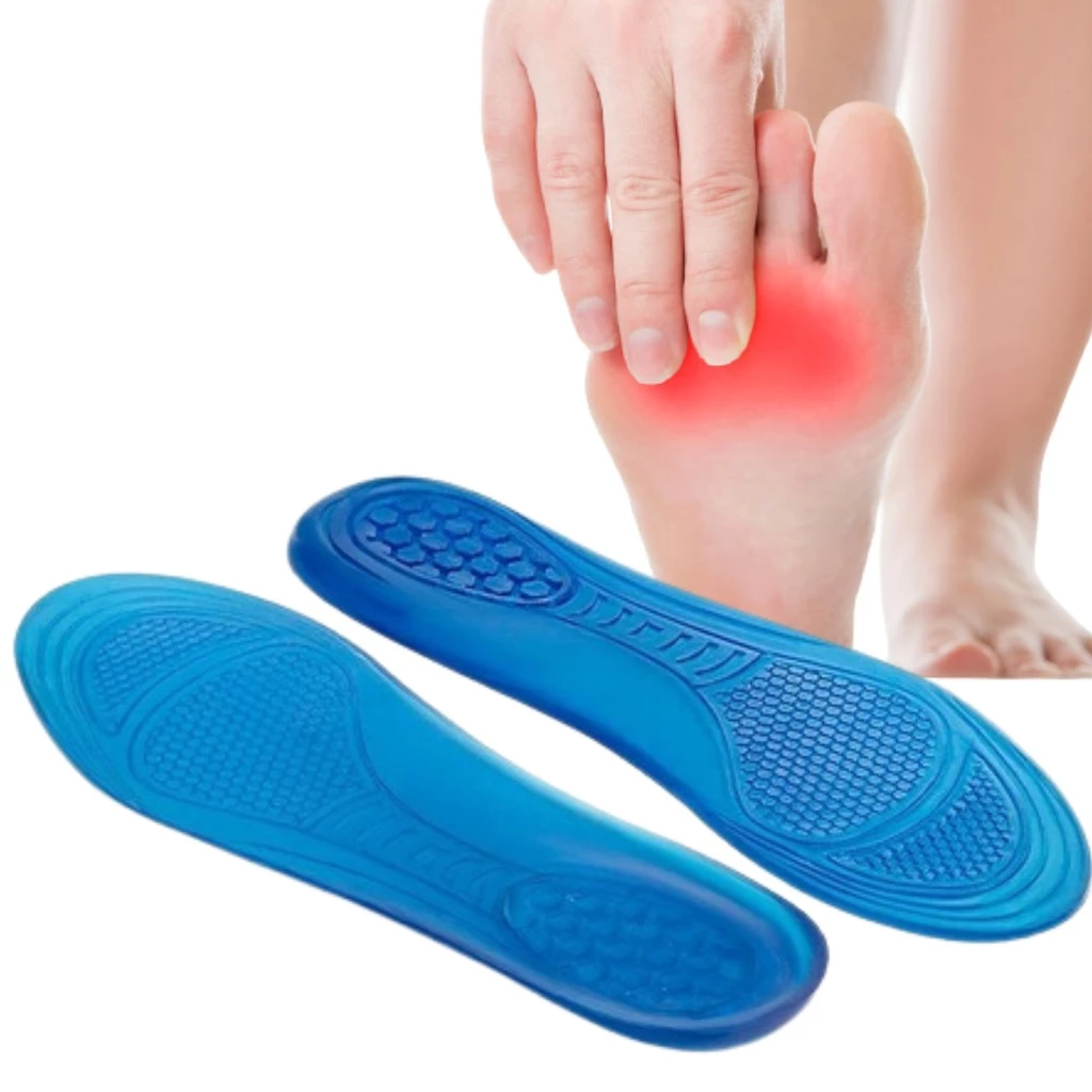  Palmilha de Silicone Gel Ortopédica