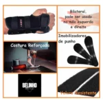 Par de Munhequeiras com Tala Bilateral