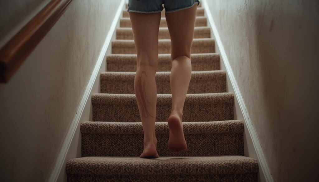 Por que o joelho dói ao subir escadas