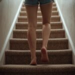 Por que o joelho dói ao subir escadas