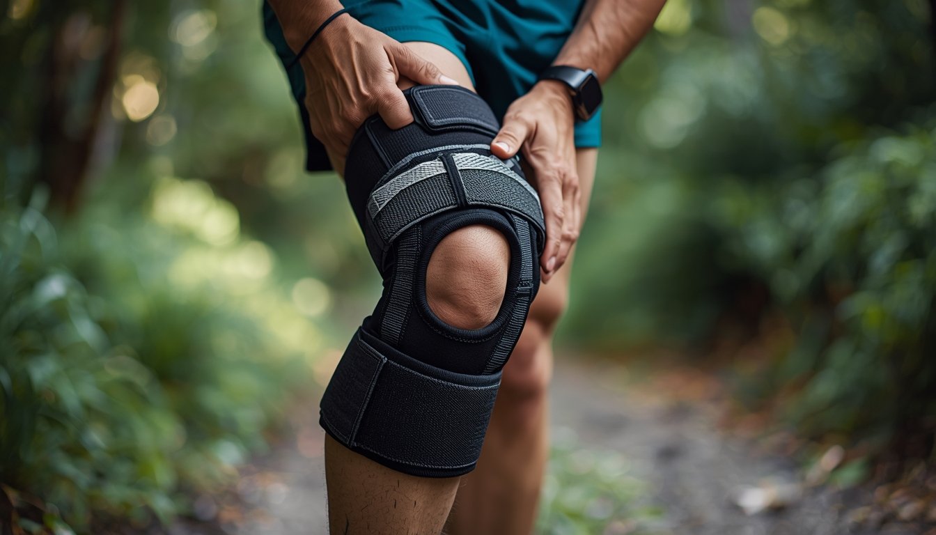 Joelheira Articulada Mercur com Dobradiças