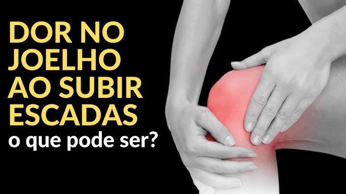 Dor no joelho ao subir escadas